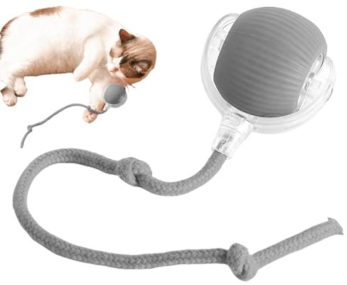 Generico Giocattolo Interattivo Per Gatti - Intelligente, Elettrico, Automatico Con Palla Mobile Che Rotola Per Gatti E Cani