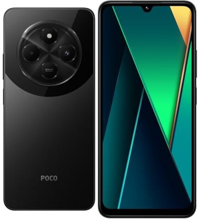 Xiaomi Poco C75 Smartphone 8+256GB sans Contrat Téléphone Cellulaire Ecran 6.88 » MediaTek Helio G81 Octa-Core Processeur 50MP AI Triple Camera Batterie 5000mAh NFC Double SIM ferreux