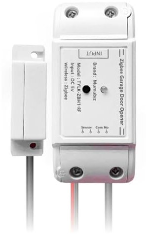 Mokassy - Abrepuertas de garaje inteligente con control sin RF433 MHz, puerta de garaje inteligente para Alexa Yandex (Zigbee)