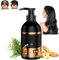 Bai Hei Ke Shampoo, Anti-Hair Loss Shampoo, Ginseng Extract Root Nourishing Shampoo, Multi-purpose Volumizing Hair Shampoo, Ginger Plant Extract Anti-Hair Loss Hair Shampoo (500ML)
