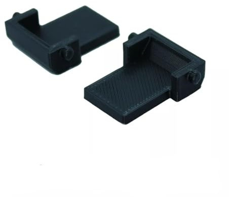 Lot de 2 rotules de store latérales pour camping-car caravane - Kit de remplacement universel en plastique noir resistant aux UV - Lot de 2 rotules de store latérales pour camping-car caravane