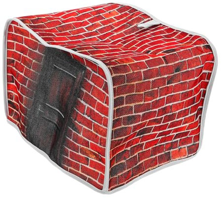 Amosfun Bread Machine Dust Cover Toaster Cover Dustproof Bread Maker Protective Kitchen Appliance