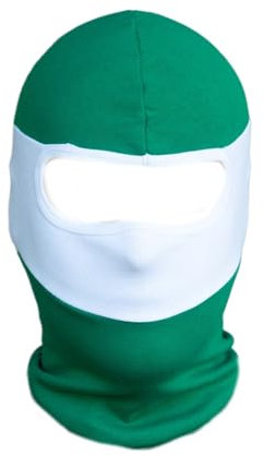 PGWEAR Sturmhaube Vandal (DE/NL/SE/PL, Alphanumerisch, Einheitsgröße, Weiß/Grün)
