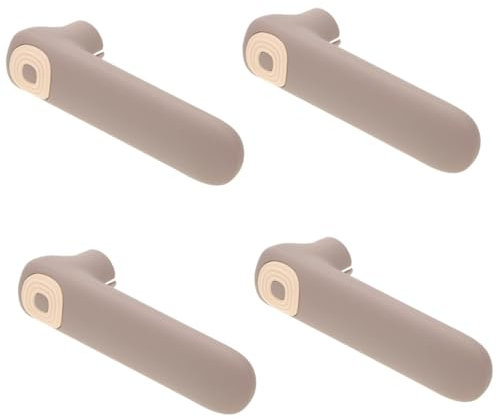 KOMBIUDA 4stücke Silikon Türgriff Schutzabdeckung Für Kinderzimmer Antikollisions Und Schutzcover Für Türgriffe Verhindert Verletzungen Und Statische Aufladung