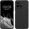 kwmobile Custodia Compatibile con HONOR 200 Smart 5G / X7C 4G Cover - Back Case per Smartphone in Silicone TPU - Protezione Gommata - nero matt
