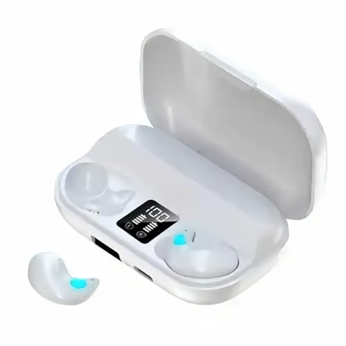NHQZ 1 Coppia Auricolari Cancellazione Rumore,Cuffia Bluetooth,Mini Auricolari Bluetooth Invisibili,Cuffie per Dormire Senza Fili Invisibili Regalo per Amici