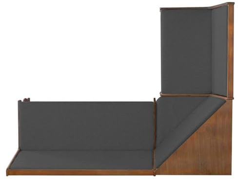 Eckbankauflage nach Maß - 10cm Dicke Individuelle Bankkissen für Eckbank, Fensterbank oder Balkon | Outdoor & Indoor Antirutsch Waschbar Bequemes Sitzpolster