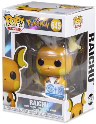 Funko Pop! Games: Pokémon - Raichu (Pearlescent Special Edition) #645
