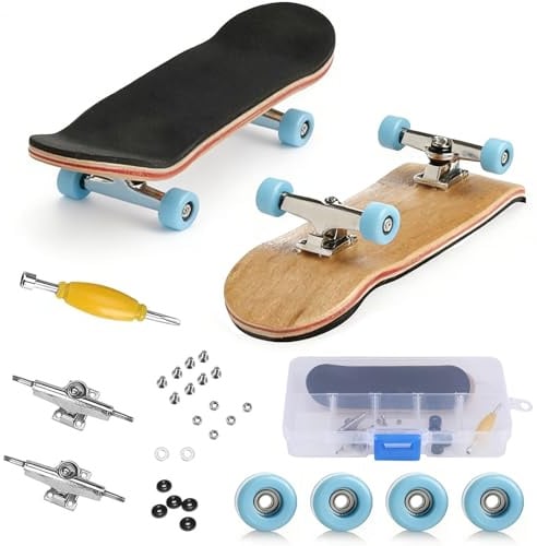 LIULINY 5 Capas Fingerboard Madera, DIY Skate de Dedos