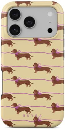 BURGA Unisex Phone Case for iPhone 17 Pro – Dual-Layer Hybrid Design with Shock-Absorbing TPU & Durable Exterior, Scratch-Resistant Finish and Raised Bezel Edge for Screen Protection & Daily Use