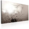 decomonkey Bilder Pusteblume 90x60 cm 1 Teilig Leinwandbilder Bild auf Leinwand Vlies Wandbild Kunstdruck Wanddeko Wand Wohnzimmer Wanddekoration Deko Blumen Sonne