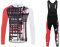 UGLY FROG MTB Invierno Termo Maillot de Ciclismo Hombre Mangas Largas Ropa para Bicicleta 20D Cojín Conjunto Bici de Montaña Chaqueta+Bib Pantalones Culote de Ciclista Largo