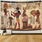 Sevenstars Ägyptischer Wandteppich, antikes Ägypten-Mythologie, Tapisserie, ägyptische Götter, Pharaonen, Hieroglyphische Schnitzereien, Wandteppiche für Zimmer