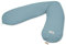 Julius Zöllner Wafffelpique Stillkissen ca. 190 cm | Füllung 42 Liter EPS-Mikroperlen | Made in Germany | Bezug aus 100% Baumwolle | Oeko-TEX® Standard 100 | Greenery
