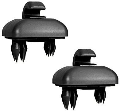 2 Stück Auto Sonnenblende Clip Sonnenblende Clip, Auto Sonnenblende Clip Haken Halterung Aufhänger Ersatz für Audi A1 A3 A4 A5 Q3 Q5(8E0 857 562) A7 B6 B7 B8 S4 S5 Referenzteilnummer: 8U0857562A,
