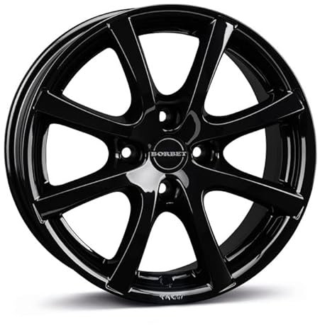Borbet Felge LV4 7x17 ET44 4x100 black glossy LV4 70744100464,0BG/T