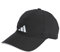 adidas Unisex AEROREADY Training Running Baseball Cap, Black / White / White, S
