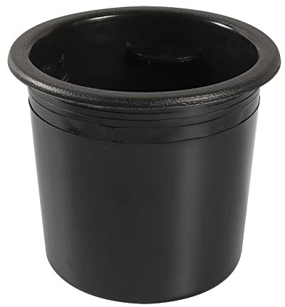 LSGGTIM Porta-tazza universale Marine Boat Cup Holder, 80 cm, in plastica nera, portabicchieri Drop In Drink Cup Holder, supporto portabicchieri da incasso, per barca, yacht