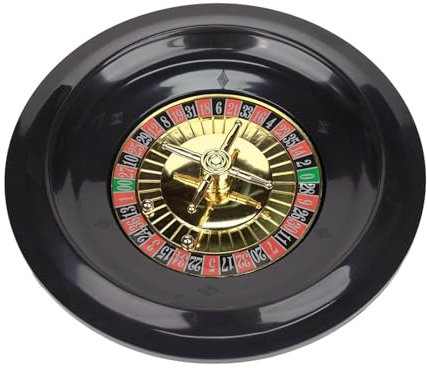 10-Zoll-Kunststoff-Russisches Roulette Macau Roulette 37 Nummer Single 0 Plattenspieler-Gaming-Requisiten für den Spieleabend
