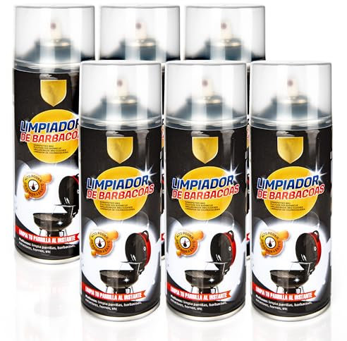 BESCH Limpiador Multiusos 400ml para Limpia Parrillas, Barbacoas, Extractores, Hornos. Elimina Desincrusta la Grasa y Suciedad (6)