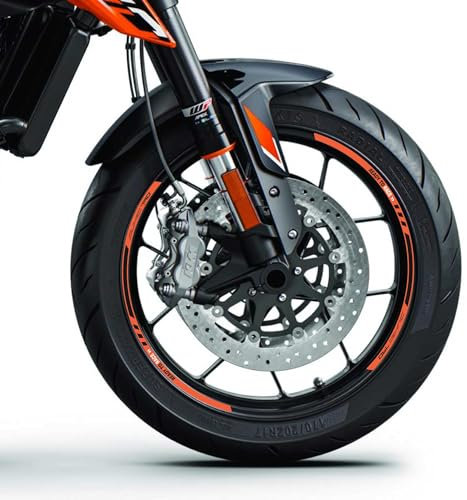 labelbike - Aufkleber Streifen Motorrad Felgen Räder Schutz Kit kompatibel mit KTM 790 Duke 2018-2024
