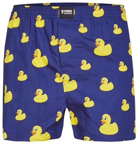 Happy Shorts X Herren Boxershorts, Boxer und Shorts mit Suspense, Farbe:Design 01, Grösse:XL