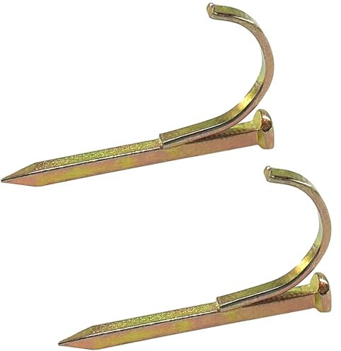 Lot de 40 clous de fixation pour tuyaux d'eau (20 mm)