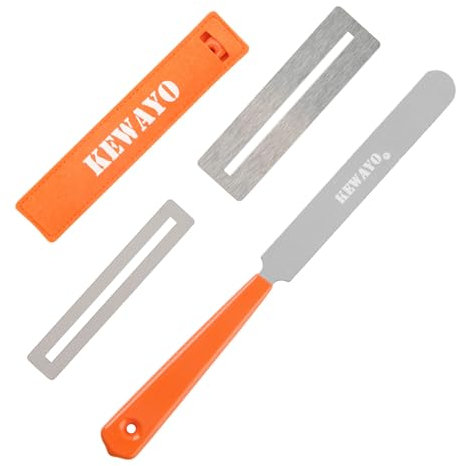 KEWAYO Lima de traste para guitarra,Archivos de tuerca de guitarra,Acero inoxidable Guitarra Bundle Nivellierwerkzeug,Guitarras Luthier Tool Set,Limas de silla de montar Guitarra