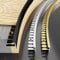 Raouoae Profilés De Bordure De Carrelage Pliables En Forme De F - 2 Pièces De 135cm, Protection Durable Pour Bords De Carrelage, Idéaux Pour Rénovation Domiciliaire, Résistance À L'usure Et Finition E