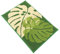 GAROZATION Blatt rutschfeste Bodenmatte Eingangsmatte Im Freien Badematte Aus Mikrofaser rutschfeste Schlafzimmermatte Dekor Aus Palmblättern Pflanzenteppich Polyester (Polyester) Green