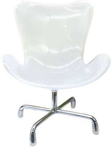 Mini Dollhouse Stuhl,Widesmart Mini Deko Stuhl Miniatur Stuhl Miniatur Möbel Puppenhaus Stuhl 1:6 Simulation Miniatur Wohnzimmermöbel Modell Spielzeug für Puppenhaus Dekoration Puppenhaus Zubehör