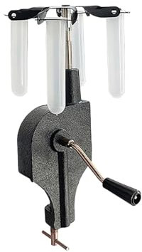 LHQYA Précipitateur Centrifuge Manuel, Centrifugeuse Manuelle avec Manivelle, Vitesse : 1800 TR/Min, Capacité : 15 ML X 4, pour l'enseignement en Laboratoire