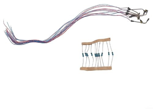 Z Gauge LED Straßenlaternen 10pcs für Modelleisenbahnen und Bonsai Dekoration mit 3V DC Anschluss