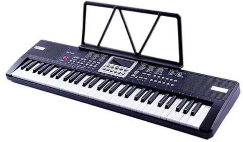 Elektronisches Klavierinstrument 61 Tasten E Piano Professionelles Keyboard Instrument Für Erwachsene Und Anfänger Tragbarer Synthesizer(Professional)