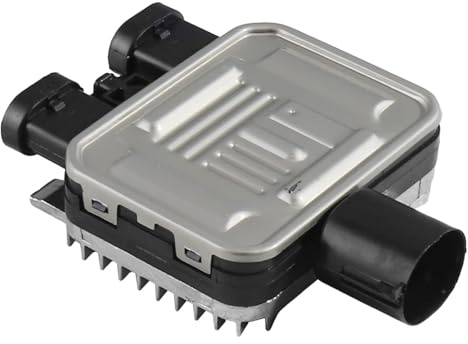 Metal radiator cooling fan control module, suitable for Ford Mondeo 2007-2014 | S-MAX 2006-2015, Land Rover Evoque 2011-2015, Freelander 2 2007-2015, and Volvo XC60 2010-2013