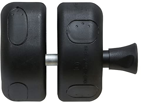 National Hardware V6205 Magna LTCH N346-203 2-2/4 MagnaLatch Automatic Magnetic Side Pull Safety Gate Latch in Black, 2-3/4