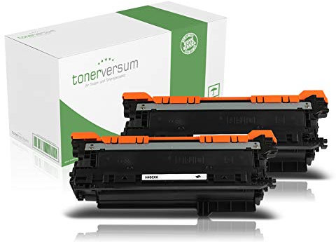 2 XXL Toner kompatibel zu HP CF400X 201X Schwarz Druckerpatrone für HP Color Laserjet Pro M252dw M252n M274dn M274n Pro MFP M277dw MFP M277n Laserdrucker
