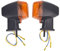 AHL Motorrad Blinker Blinkleuchte Kit für kawasaki KLE 250/400/500 ZXR250 ZXR400 ZXR750 ZRX1100 ZRX1200 R/S