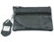 YEHMAN Porte-Monnaie Plat en Cuir véritable de Vachette pour Poche de Pantalon et Veste (Noir)