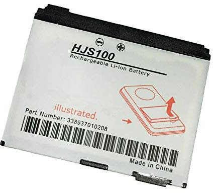 Uniamy Akku für HJS100 338937010208, kompatibel mit Becker HJS 100, HJS-100, Map Pilot 3,7 V, 900 mAh