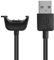 kwmobile USB Cable Charger Compatible with Samsung Galaxy Fit 2 Cable - Charging Cord for Smart Watch - Black