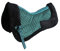CHALLENGER Pferdedecke 72130HG, gesteppt, mit Fleece gefüttert, 58,4 x 55,9 cm, Grün