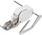 Pied de Biche Machine à Coudre, Pied Double Entrainement Pied Presseur Surjeteuse, pour le Tissu épais de Piquage Cousant Sur des Machines à Coudre de Basse-jambe(5MM synchronous presser foot)