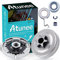 Atunee 3/8 6T Pignone Frizione Drum Kit per Stihl 017 018 021 023 025 MS170 MS180 MS210 MS230 MS250 Motosega con rondella E-Clip Kit Sostituire 1123 640 2073