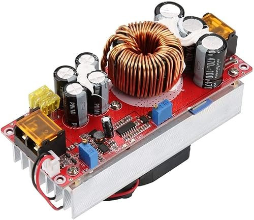 Jadeshay DC DC Wandler, DC-DC Aufwärtswandler Boost Converter Modul Step Up Converter 1500W 30A Boost-Modul 10-60V bis 12-97V