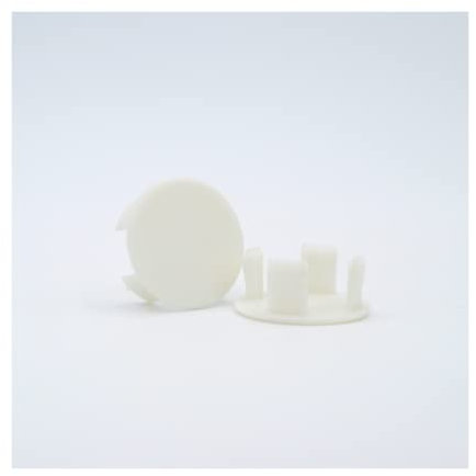 KERABAD 2 Stück Universal Abdeckung/Blindstopfen Ø 35mm Weiß