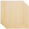 OUYZGIA Lot de 20 feuilles de contreplaqué de 3 mm - Découpe sur mesure - 400 x 400 x 3 mm - Pour découpe laser - Gravure artisanale - Plaques en bois non finies pour peinture DIY (30,5 x 30,5 x 3,5