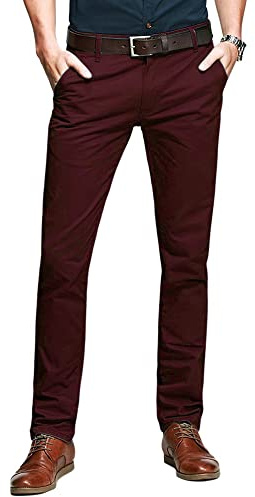 Aeslech Pantalon décontracté Homme