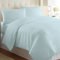 Pizuna 800 Fadenzahl aus Baumwolle Bettwäsche Baby blau, 100% Langstaple Baumwolle Bettbezug und Kissenbezug, 100% Baumwolle Mako Satin 2-Teilig Bettwäscheset 140x200 + 70x90 Baby blau