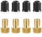 Brass Presta Valve Adapter to Convert Presta to Schrader and Inflate Tires with Standard Bicycle Pump, Air Pump Or Air Compressor (8-Piece from Ptiysta), SHUPEIQI-8
